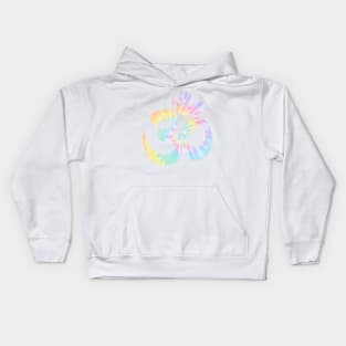 Om Tie Dye Kids Hoodie